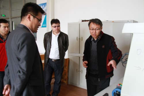 黑龙江省中科诺晟自动化设备开发有限公司总经理莅临参观