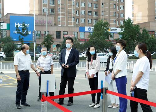 省教育厅疫情防控专项督导第八组到校检查指导开学准备工作