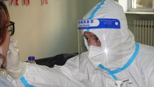 我校分组分区组织全员核酸检测