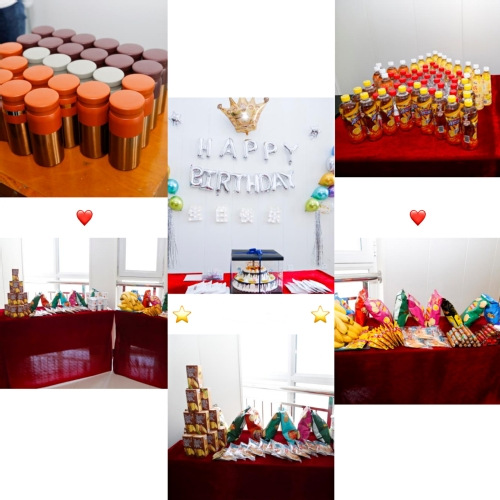 我校举办十月份教职工集体生日会