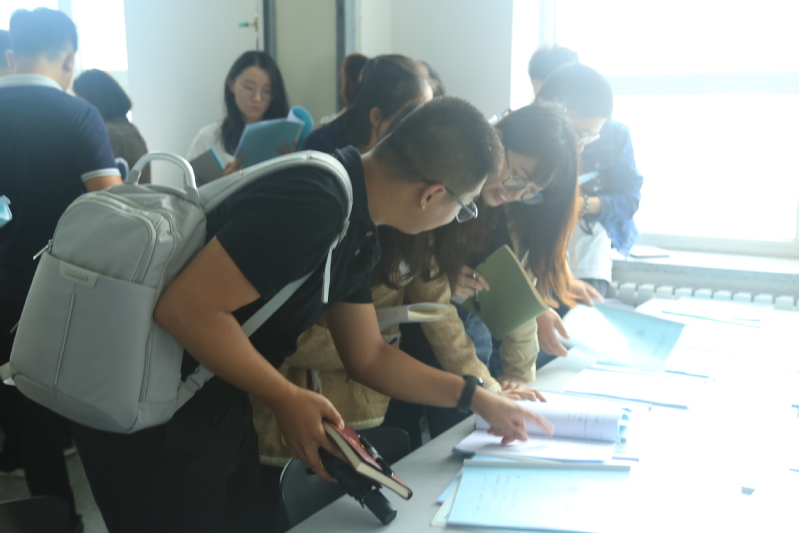 我校举办2019年秋季学期教案观摩活动