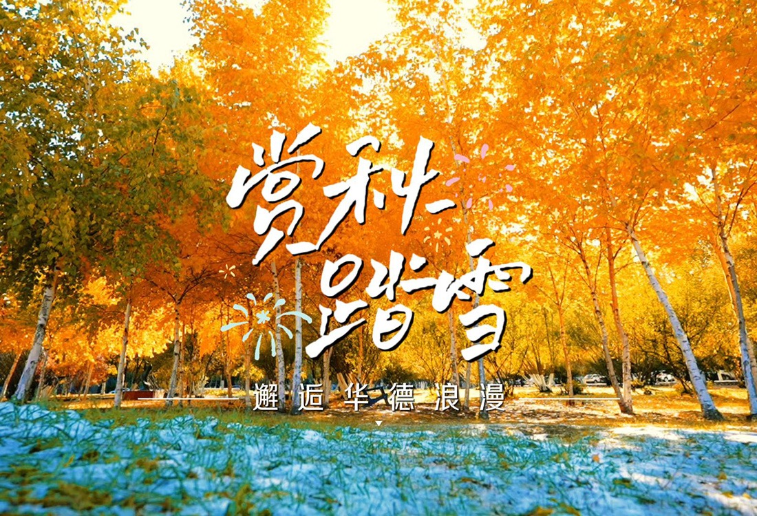 赏秋踏雪 邂逅华德浪漫