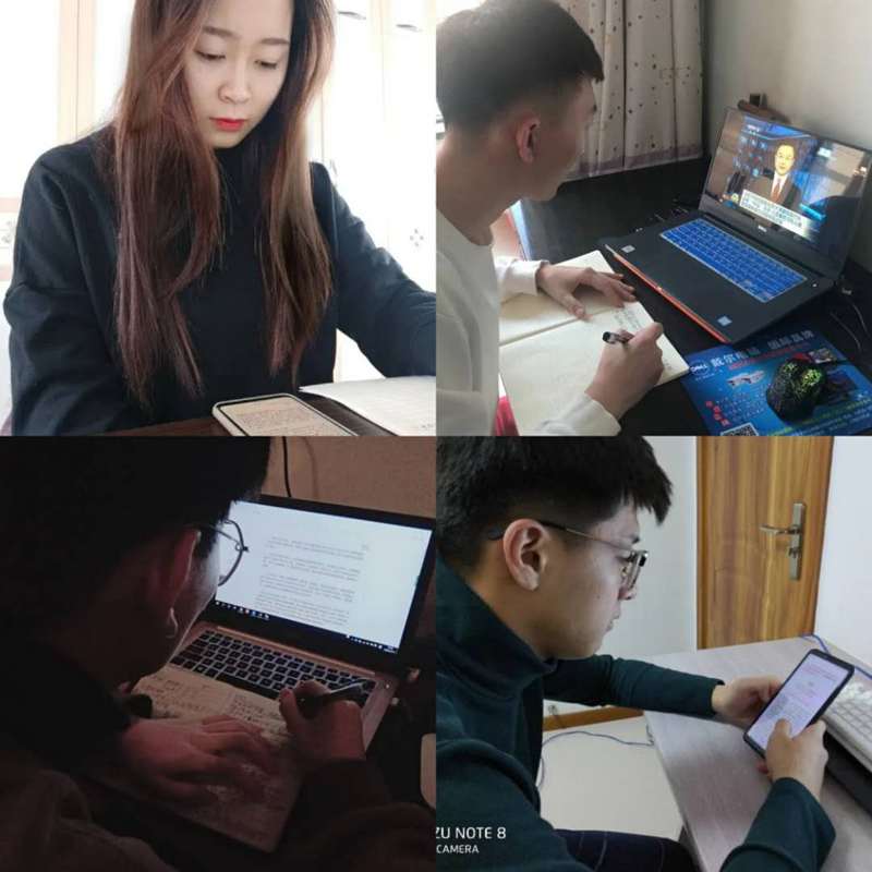 我校青年学习《习近平总书记给北京大学援鄂医疗队全体“90后”党员的回信》