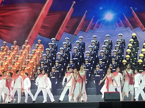 我校参演“学习贯彻习近平总书记授旗训词精神”报告会暨2019年全省“119”宣传月启动仪式受好评
